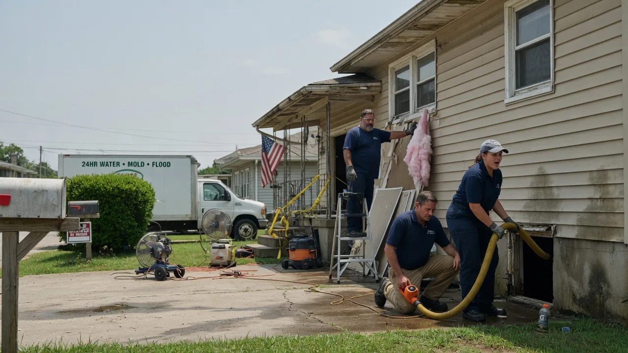 Water Damage Repair in Manns Choice, PA near me